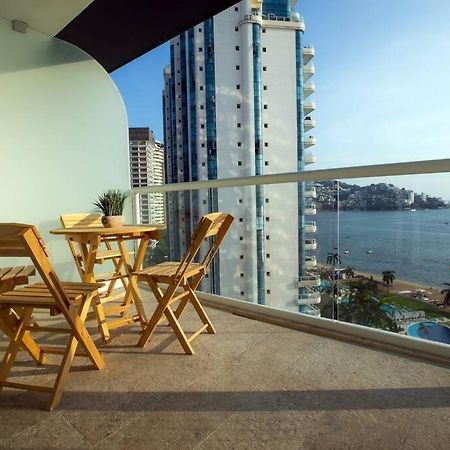 Luxury Apartment In Front Of Acapulco Beach Bagian luar foto
