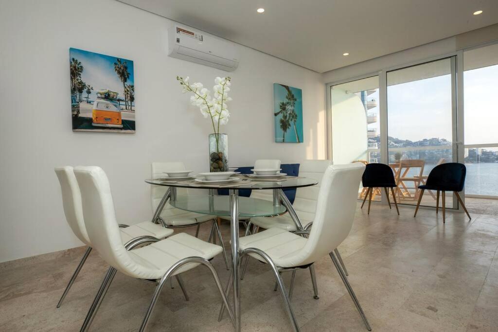 Luxury Apartment In Front Of Acapulco Beach Bagian luar foto